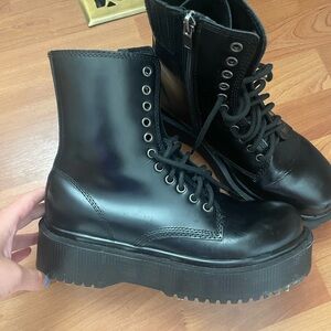Jeffrey Campbell Sopas Black Boot